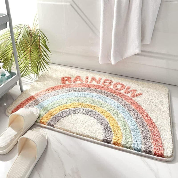 Buy Bath Mats - Rainbow Chill Bathmat at Vaaree online
