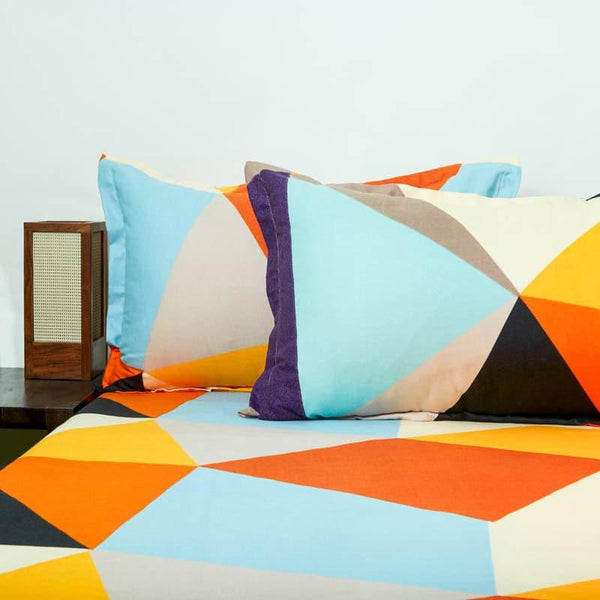 Buy Bedsheets - Kaleido Carnival Bedsheet at Vaaree online