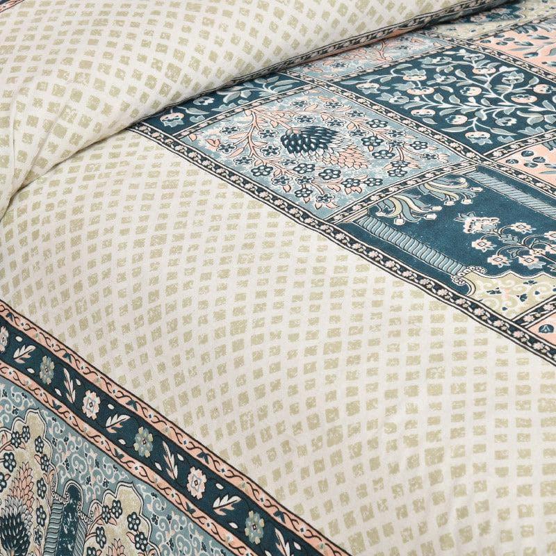 Buy Bedsheets - Parth Ethnic Bedsheet - Blue at Vaaree online