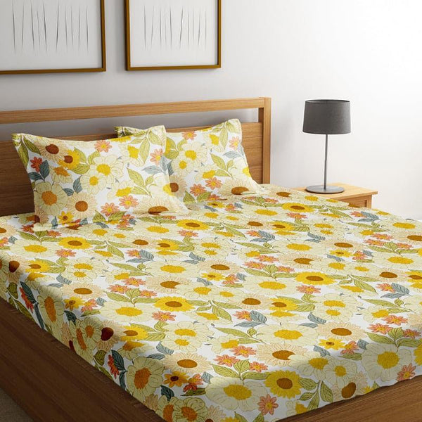 Buy Bedsheets - Sunshine Hue Bedsheet at Vaaree online