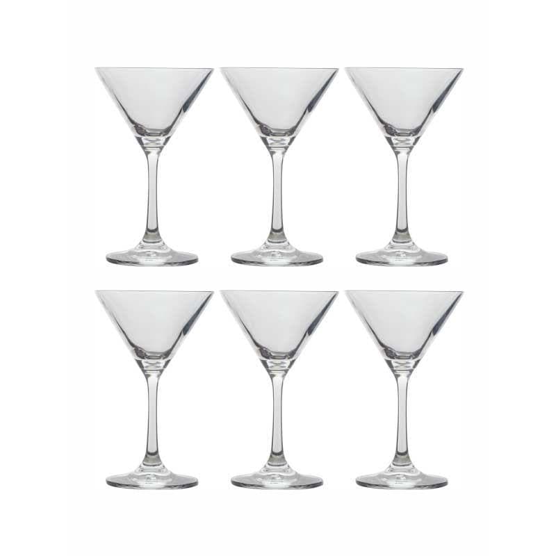 Buy Cocktail Glass - Mixii Martini Glass (135 ML) - Set Of Six at Vaaree online