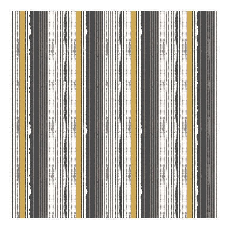 Buy Dohars - Striped Elegance Printed Dohar - Yellow at Vaaree online