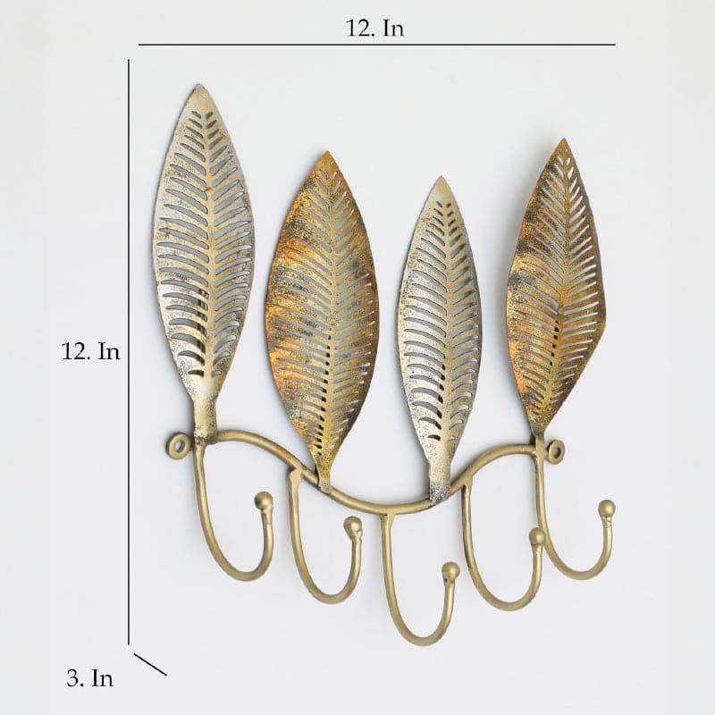 Buy Hooks & Key Holders - Eulalia Leaf Wall Hook at Vaaree online