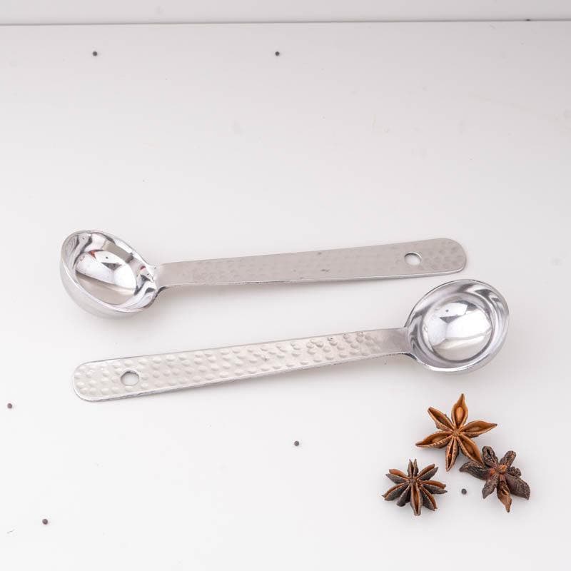 Buy Ladle - Vintage Charm Hammered Laddle (11.8 Inches) - Set Of Two at Vaaree online