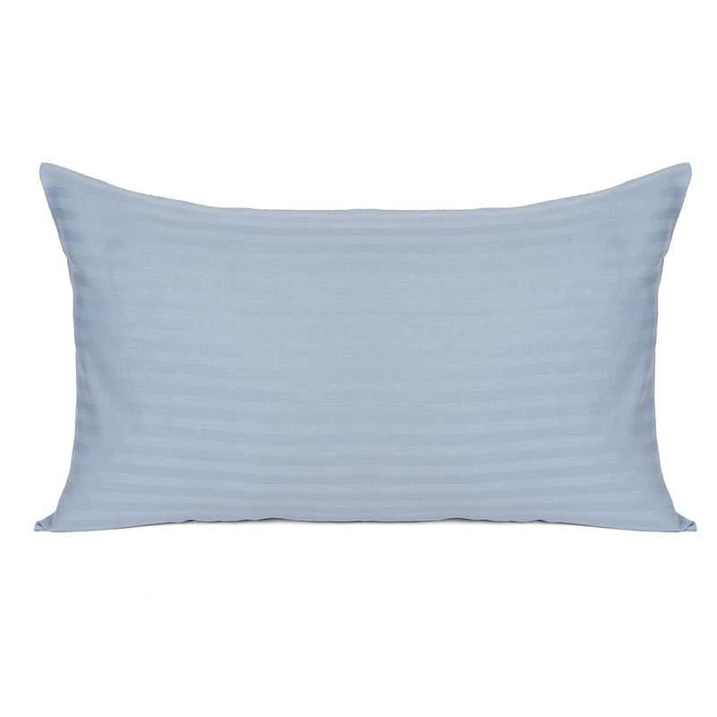 Buy Pillow Covers - Striped Wonder Pillow Cover (Jean Blue) - Set Of Two at Vaaree online