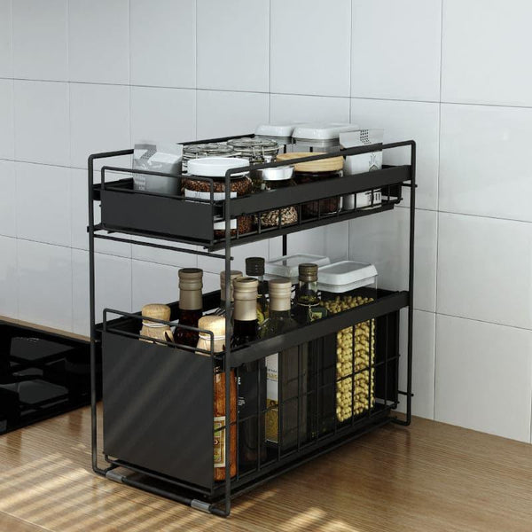 Buy Racks - Essentio Pull Out Storage Drawer - Black at Vaaree online