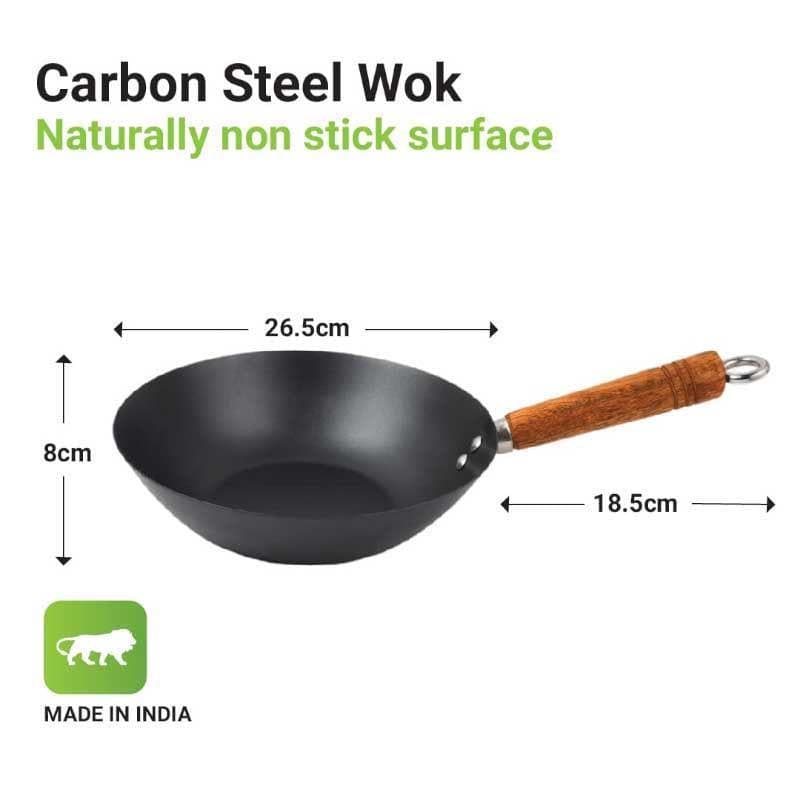 Buy Wok - Mokoba Iron Wok With Handle at Vaaree online