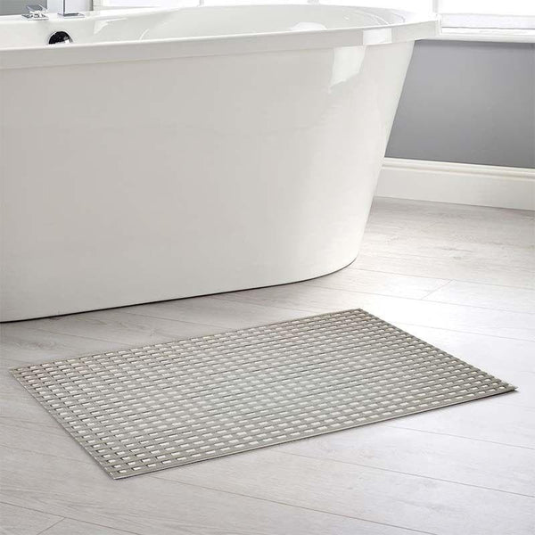 Buy Bath Mats - White Anti Slip Shower Mat at Vaaree online