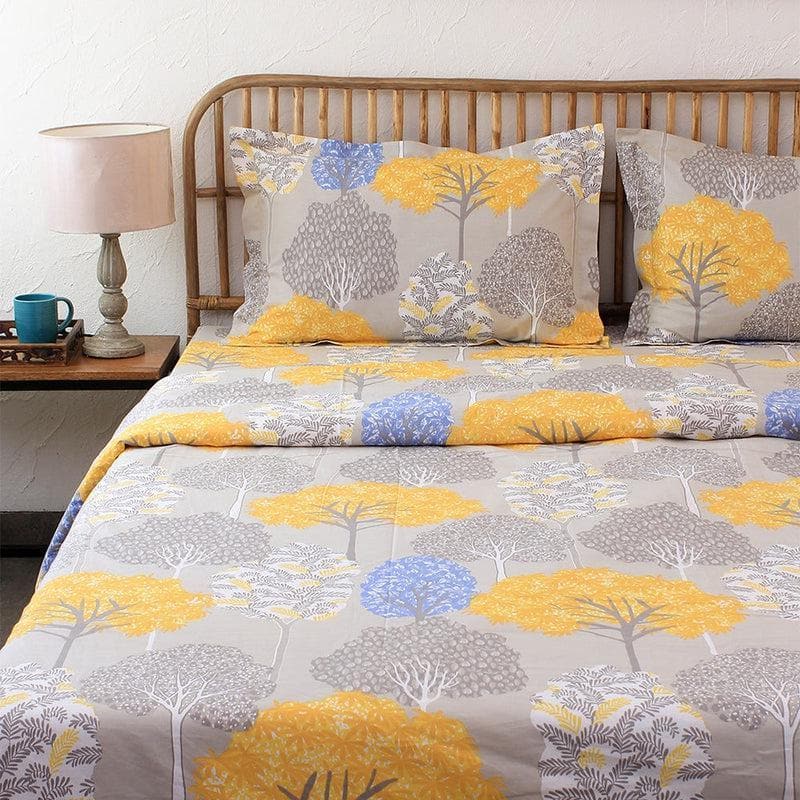 Buy Bedding Set - Merry Sequoia Bed Set- Blue at Vaaree online