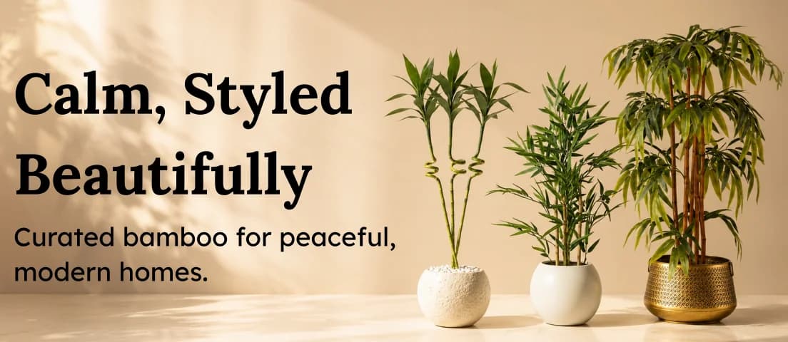 Artificial Bamboo Plants