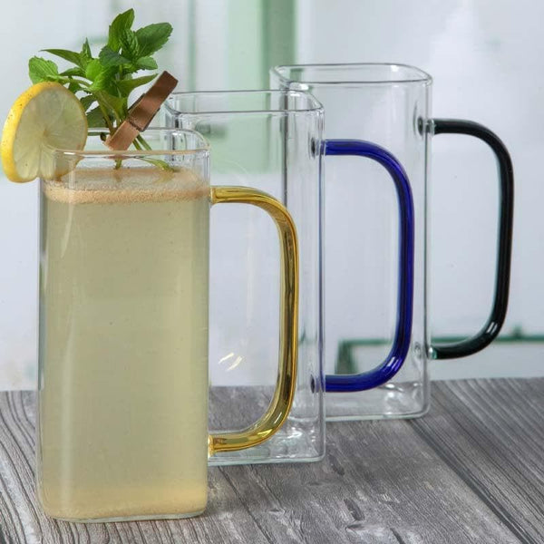 Buy Puritax Glass Cup - Set Of Three at Vaaree online | Beautiful Mug to choose from