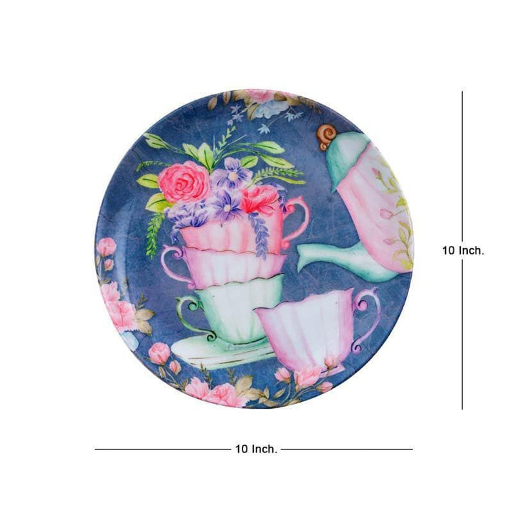 Buy The Elemental Evening Tea Decorative Plate at Vaaree online | Beautiful Wall Plates to choose from