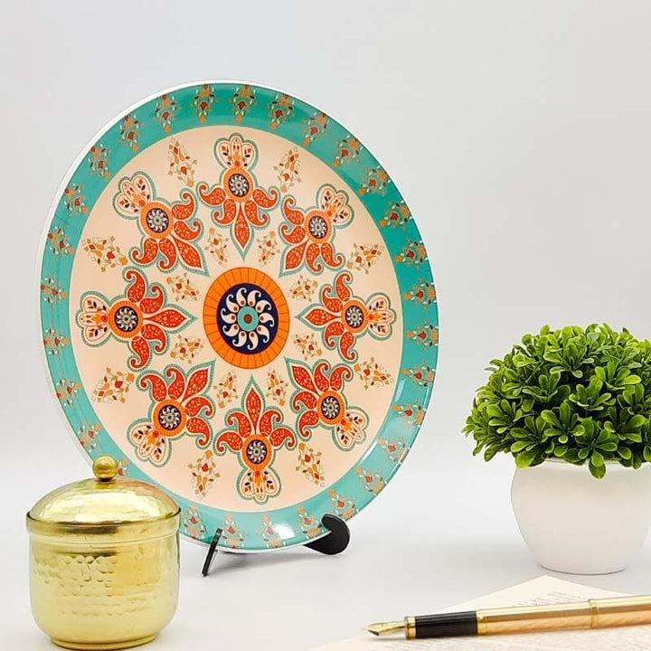 Buy Majestic Paisley Decorative Plate at Vaaree online | Beautiful Wall Plates to choose from
