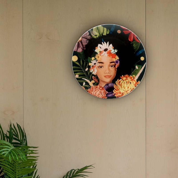 Buy The Blooming Beauty Decorative Plate at Vaaree online | Beautiful Wall Plates to choose from