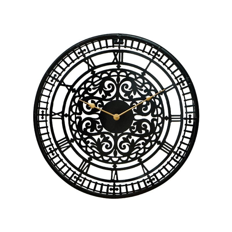 Wall Clock - Lokelani Round Wall Clock - Black