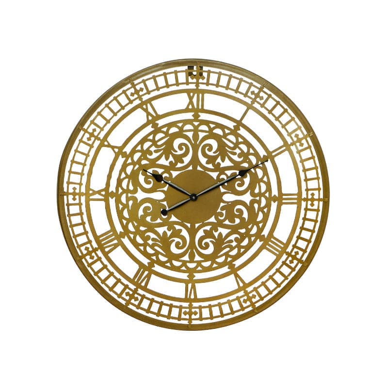 Wall Clock - Lokelani Round Wall Clock - Brown