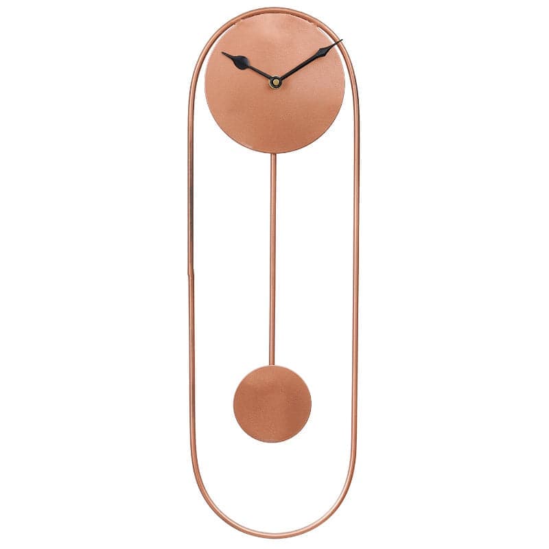 Wall Clock - Unai Oval Wall Clock - Copper