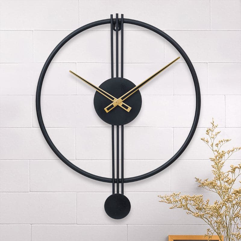 Wall Clock - Maile Wall Clock - Black