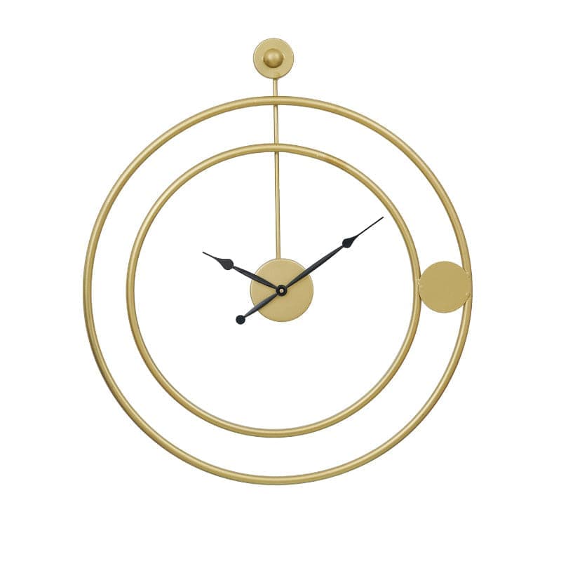 Wall Clock - Makoa Round Wall Clock - Gold