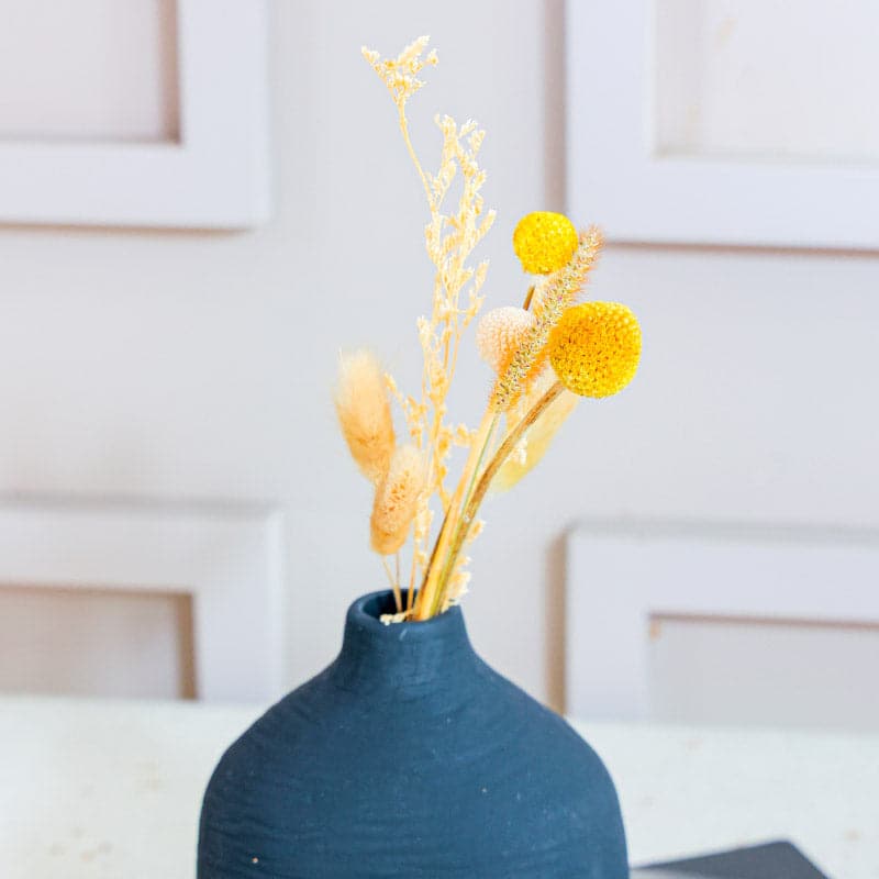 Buy Rondalo Bottle Vase - Blue Vase from Vaaree