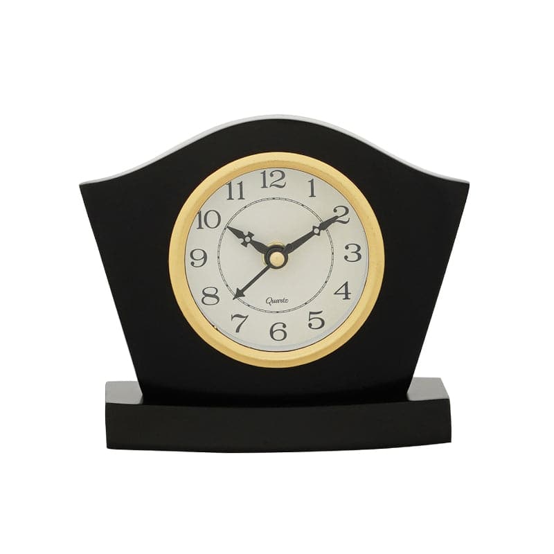 Buy Nanoa Table Clock - Black Table Clock from Vaaree