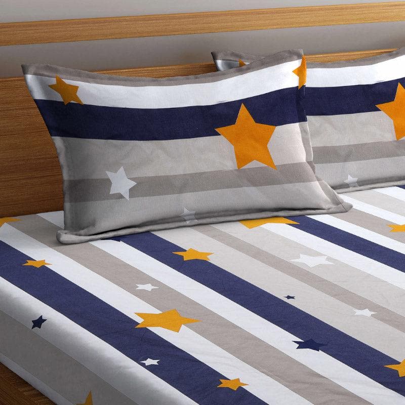 Buy Starry Way Printed Bedsheet Bedsheets from Vaaree