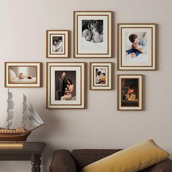 Buy Frame-o-Rama Wall Photo Frame - Set Of Seven at Vaaree online | Beautiful Photo Frames to choose from