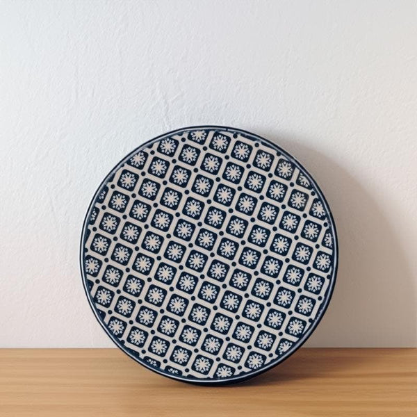 Buy Indulge In Indigo Plate at Vaaree online | Beautiful Platter to choose from