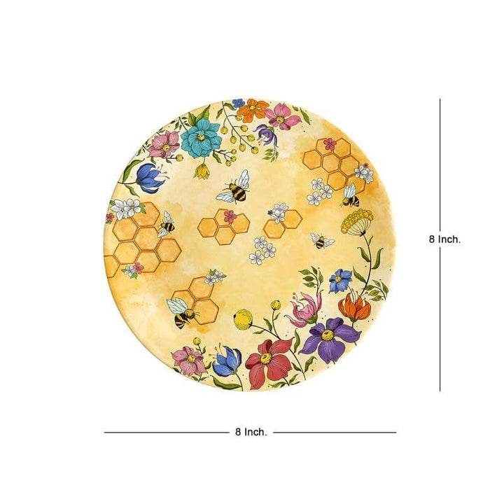 Buy Beehive Decorative Plates at Vaaree online | Beautiful Wall Plates to choose from