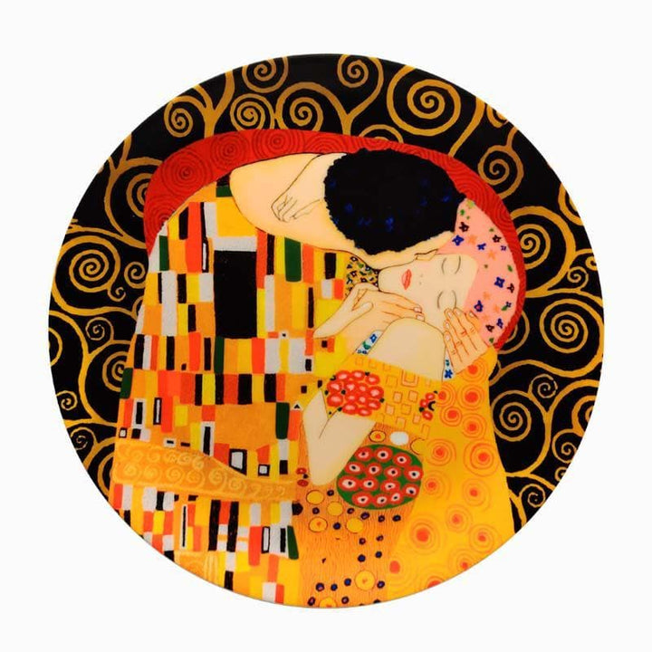 Buy The Kiss by Klimt Decorative Plate at Vaaree online | Beautiful Wall Plates to choose from