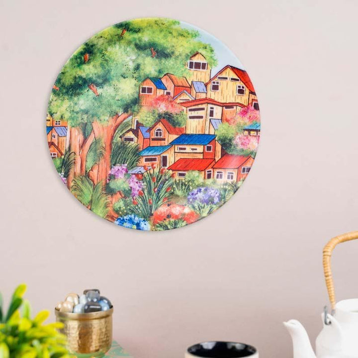 Buy Close-knit Town Decorative Plate at Vaaree online | Beautiful Wall Plates to choose from