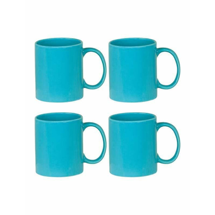 Buy Call Me Ceramic (Blue) - Set Of Four at Vaaree online | Beautiful Mug & Tea Cup to choose from