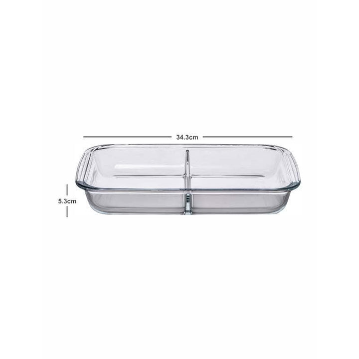 Buy Bakezo Baking Tray With Partition at Vaaree online | Beautiful Baking Dish to choose from