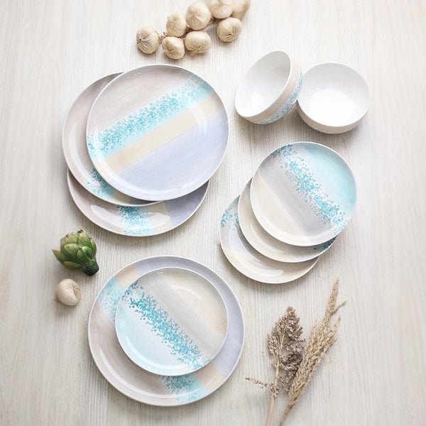 Buy Sea Shore Handpainted Dessert Plate - Set Of Four at Vaaree online | Beautiful Quarter Plate to choose from