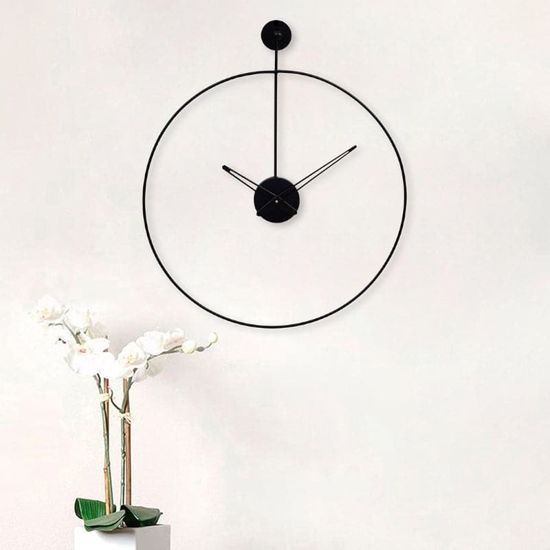 Wall Clock - Makani Wall Clock - Black