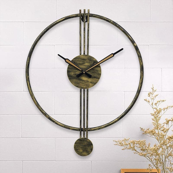 Wall Clock - Liko Wall Clock - Gold & Black