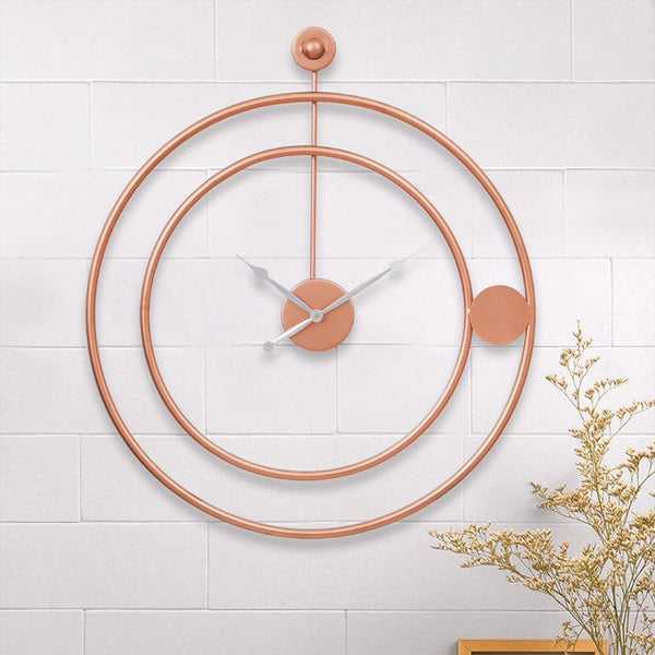 Wall Clock - Makoa Round Wall Clock - Copper