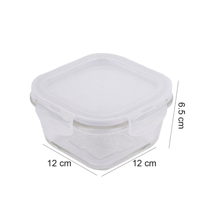 Buy Timpo Square Borosilicate Lunch Box - 300 ML at Vaaree online | Beautiful Tiffin Box & Storage Box to choose from