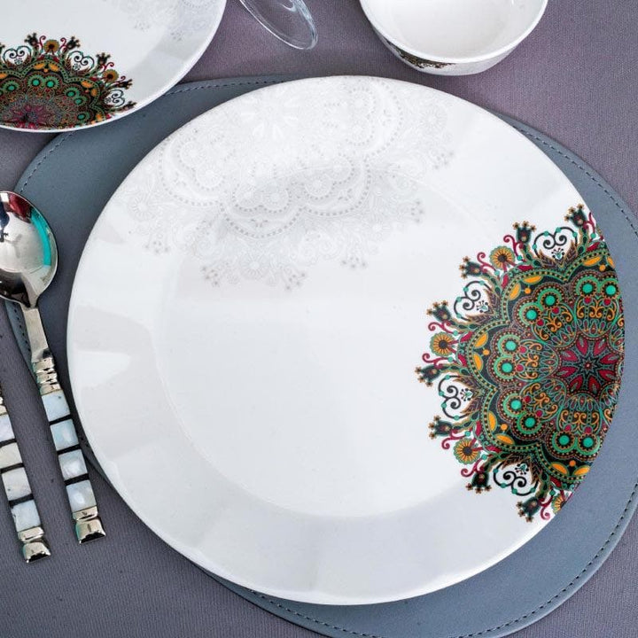 Buy Jaren Melamine Dinner Set - 12 Pieces at Vaaree online | Beautiful Dinner Set to choose from