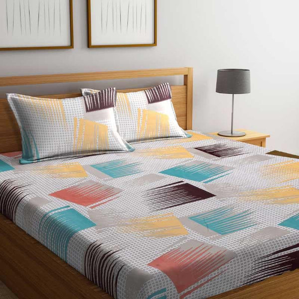 Buy Photoshop Brush Printed Bedsheet at Vaaree online | Beautiful Bedsheets to choose from