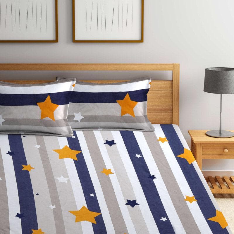 Buy Starry Way Printed Bedsheet Bedsheets from Vaaree