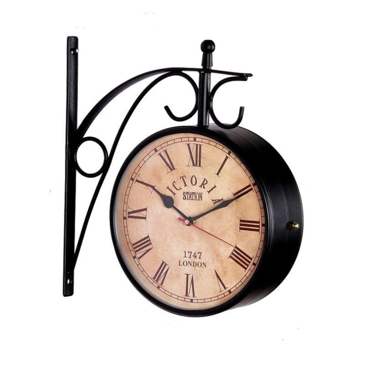 Buy Joshua Vintage Station Wall Clock at Vaaree online | Beautiful Wall Clock to choose from