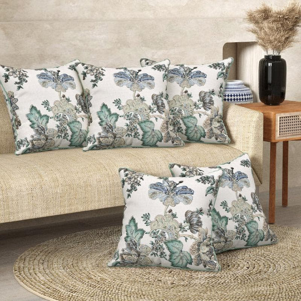 Buy Samaa Cushion Cover - Set Of Five Online in India | Cushion Covers on Vaaree
