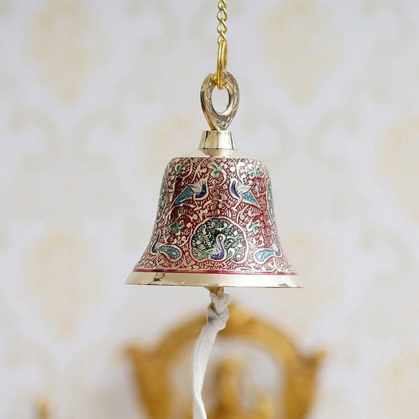 Buy Sangera Brass Hanging Bell Hanging Bell from Vaaree