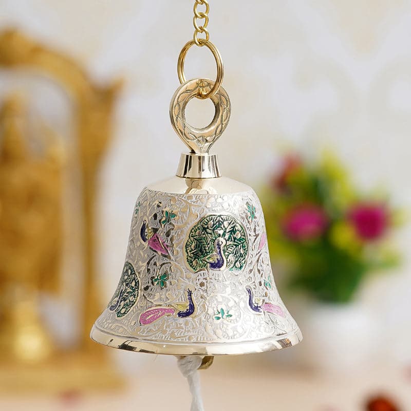 Buy Margeya Brass Hanging Bell Hanging Bell from Vaaree