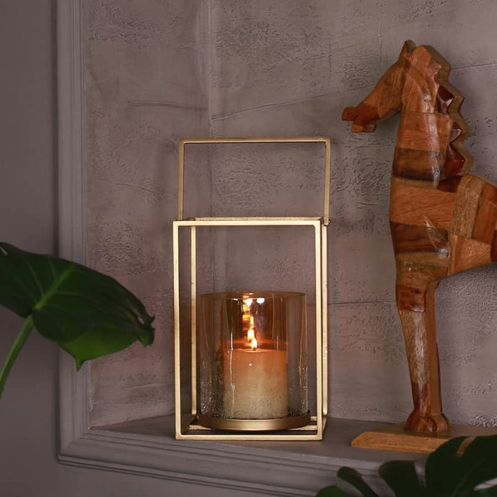 Buy Golden Glee Candle Holder at Vaaree online | Beautiful Tea Light Candle Holder to choose from