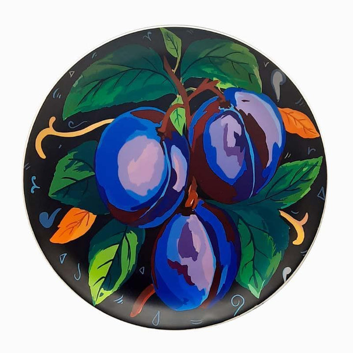 Buy Plums From Italy Decorative Plate at Vaaree online | Beautiful Wall Plates to choose from