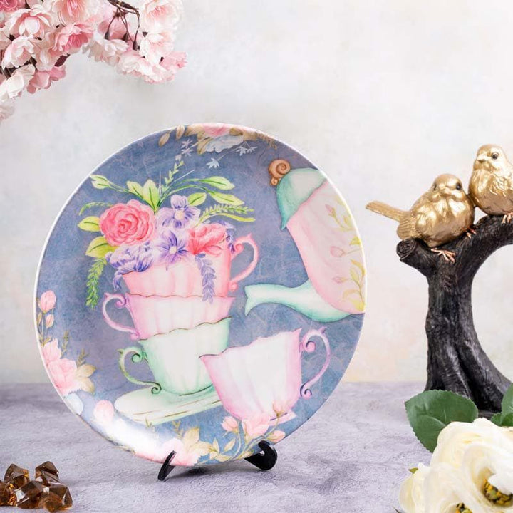 Buy The Elemental Evening Tea Decorative Plate at Vaaree online | Beautiful Wall Plates to choose from
