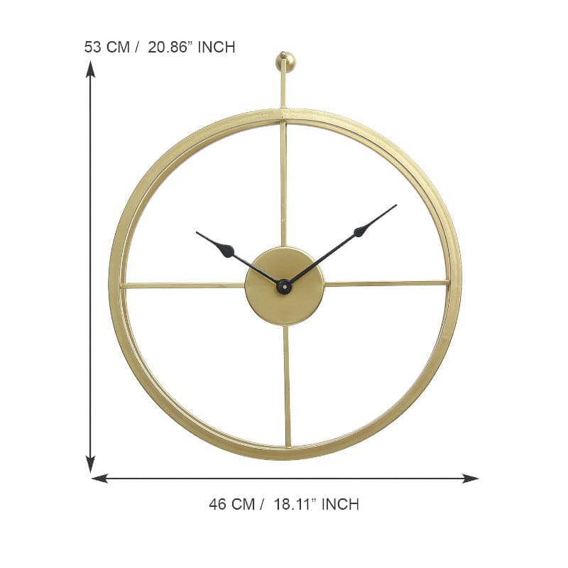 Wall Clock - Janiel Wall Clock - Gold