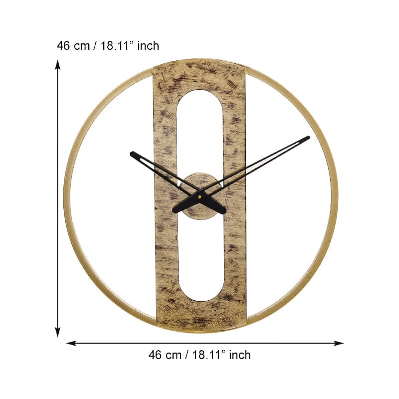 Wall Clock - Leilani Wall Clock - Gold